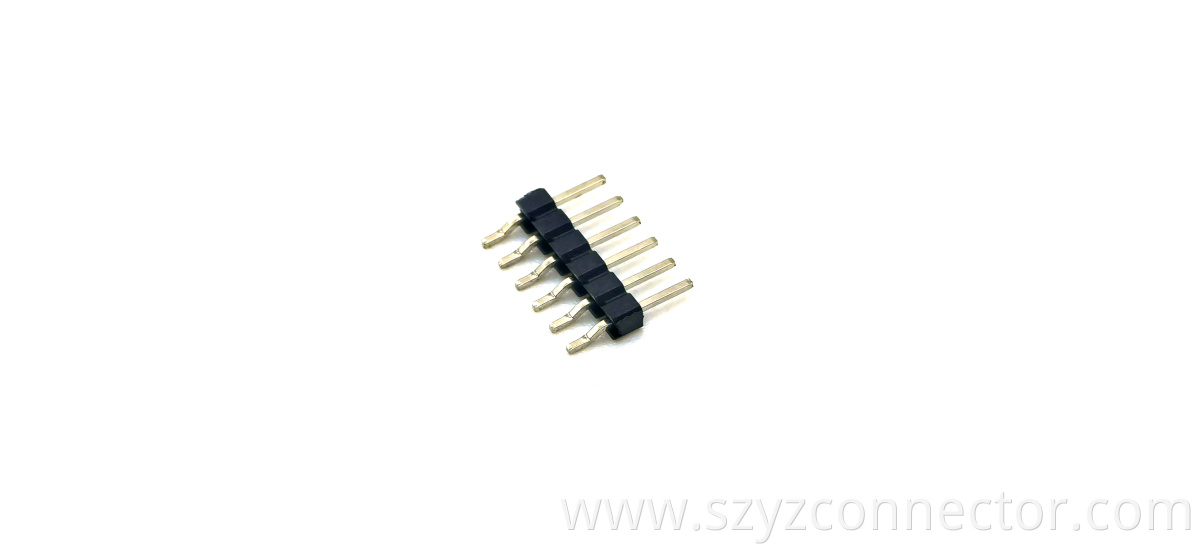 2.54mm pin header right angle smt